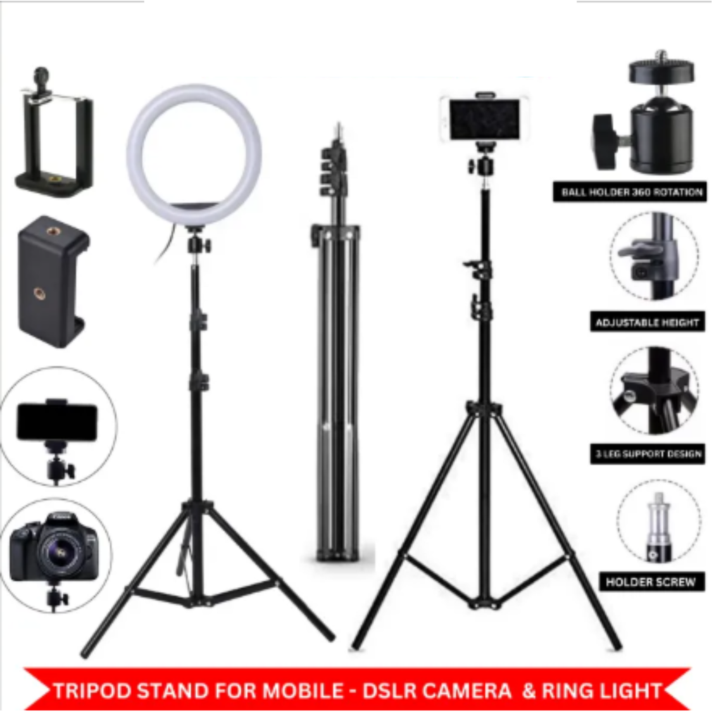 Aluminium 7 Feet Tripod Stand